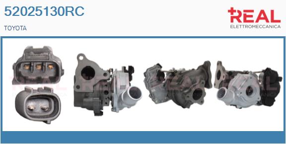 Turbocompresseur, suralimentation REAL 52025130RC