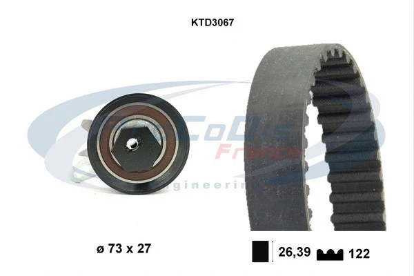 Kit de courroie crantée PROCODIS FRANCE KTD3067