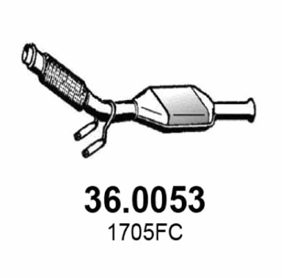 Catalyseur ASSO 36.0053