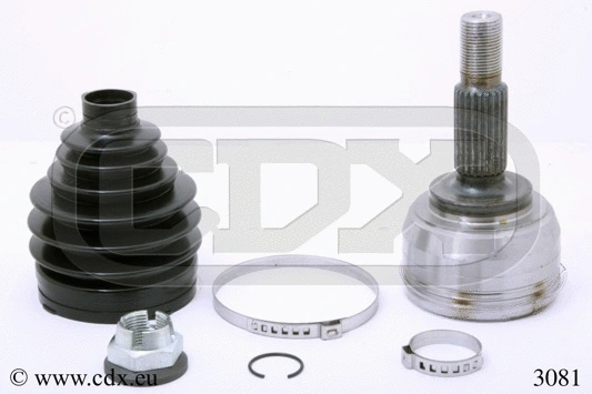 Jeu de joints, arbre de transmission CDX 3081