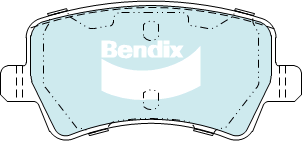 Kit de plaquettes de frein, frein à disque BENDIX-SEA DB2234 MKT