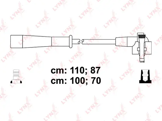 Kit de câbles d'allumage LYNXAUTO SPC3005