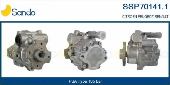 Pompe hydraulique, direction SANDO SSP70141.1