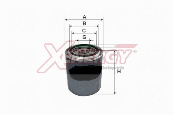 Filtre à huile AP XENERGY X1596324