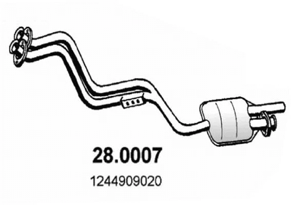 Catalyseur ASSO 28.0007