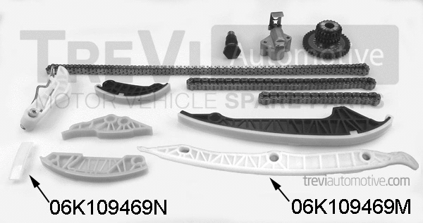 Kit de distribution par chaîne TREVI AUTOMOTIVE KC1158