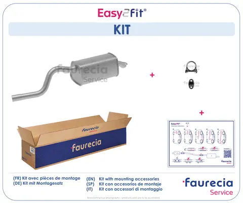Silencieux arrière Faurecia FS55327
