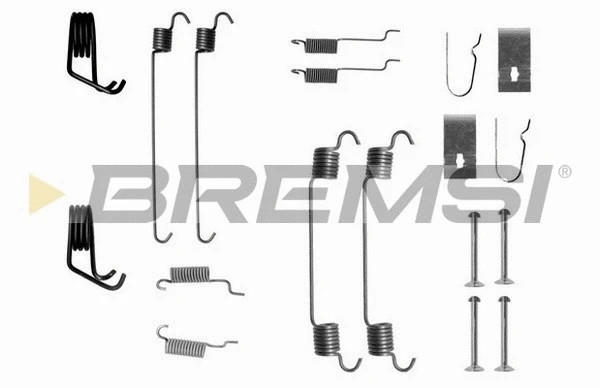 Kit d'accessoires, mâchoire de frein BREMSI SK0799