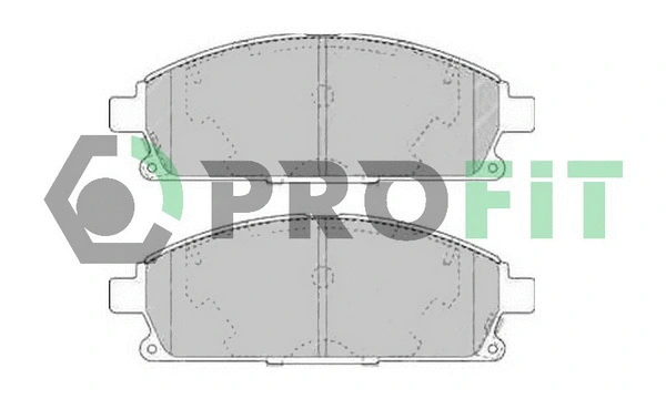 Kit de plaquettes de frein, frein à disque PROFIT 5000-1263 C