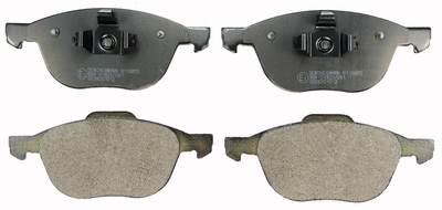 Kit de plaquettes de frein, frein à disque DENCKERMANN B110855