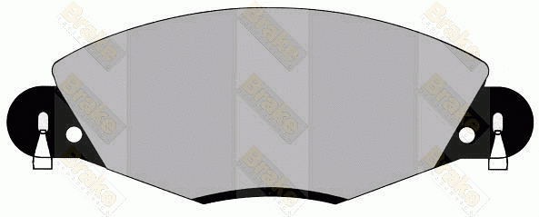 Kit de plaquettes de frein, frein à disque Brake ENGINEERING PA1293