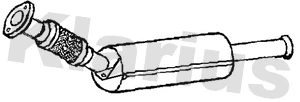 Filtre à particules / à suie, échappement KLARIUS 390506