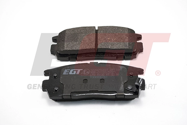 Kit de plaquettes de frein, frein à disque EGT 322029iEGT