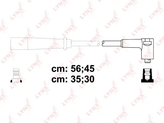 Kit de câbles d'allumage LYNXAUTO SPC4406