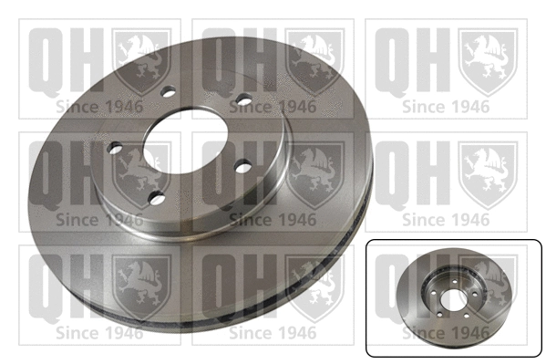 Disque de frein QUINTON HAZELL BDC5237