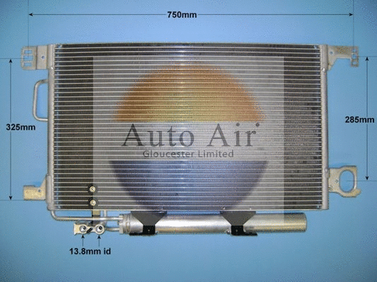 Condenseur, climatisation AUTO AIR GLOUCESTER 16-1340