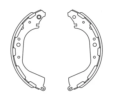 Jeu de mâchoires de frein SB BS22189