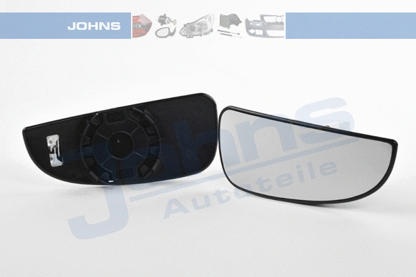 Verre de rétroviseur, rétroviseur extérieur JOHNS 30 44 38-83