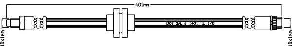 Flexible de frein JURATEK JBH1261