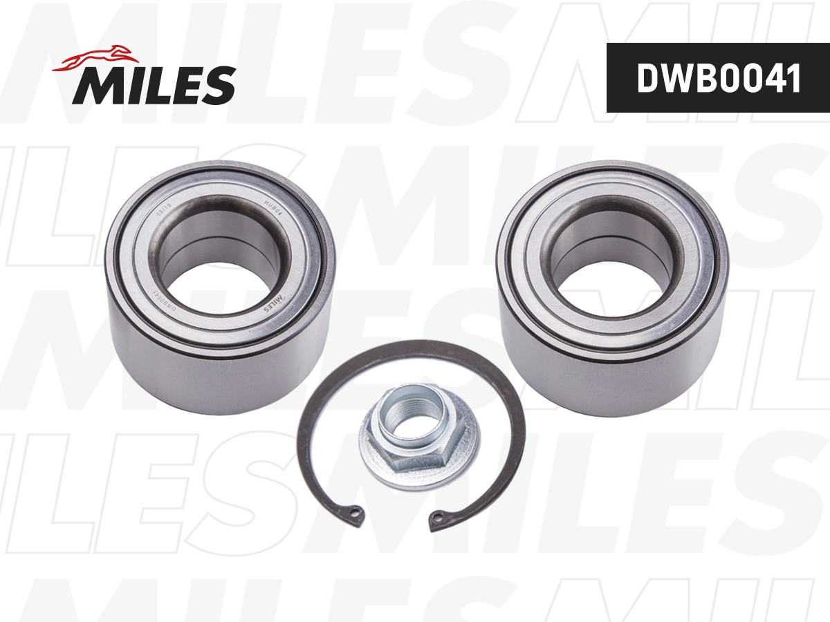 Kit de roulements de roue MILES DWB0041
