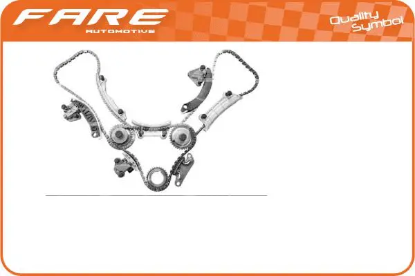 Kit de distribution par chaîne FARE-RCH 34941