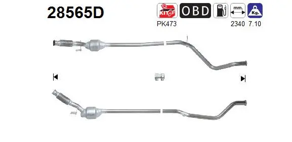 Catalyseur AS 28565D