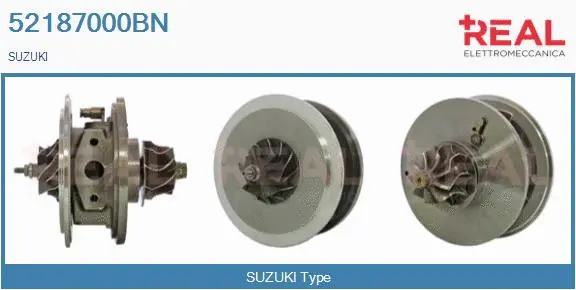 Groupe carter, turbocompresseur REAL 52187000BN
