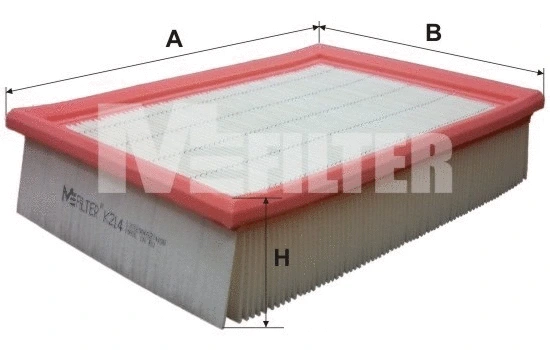 Filtre à air MFILTER K 214