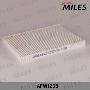 Filtre, air de l'habitacle MILES AFW1235