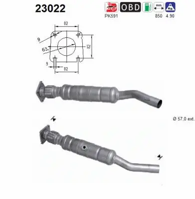 Catalyseur AS 23022