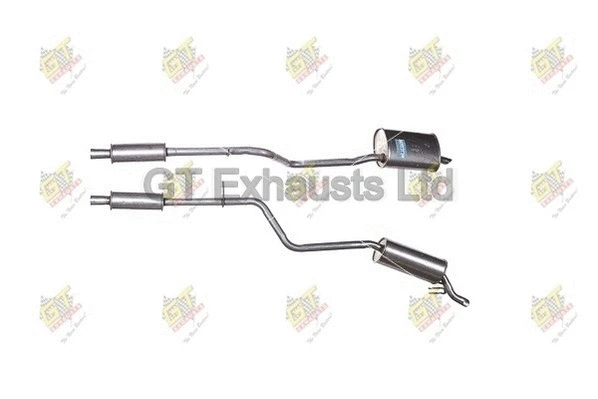 Silencieux arrière GT Exhausts GFT503