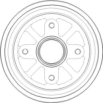 Tambour de frein National NDR134