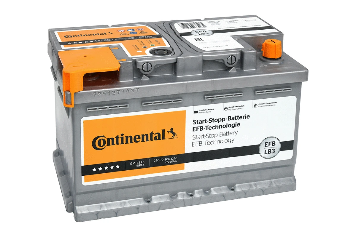 Batterie de démarrage CONTINENTAL 2800012004280
