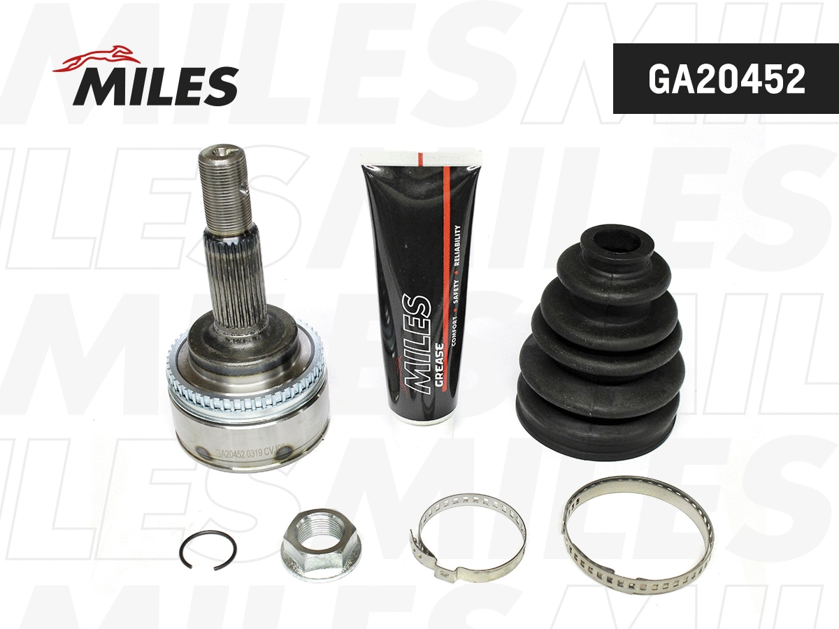 Jeu de joints, arbre de transmission MILES GA20452