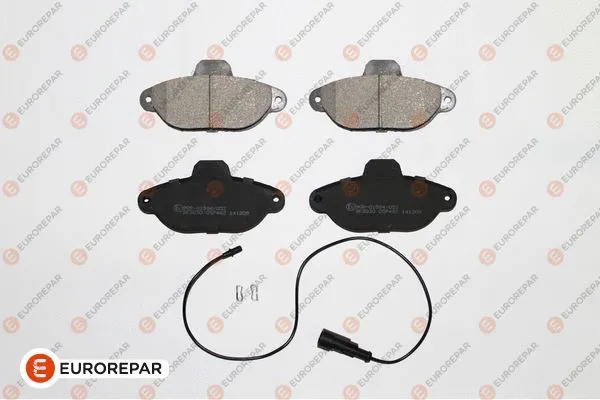 Kit de plaquettes de frein, frein à disque EUROREPAR 1617252680