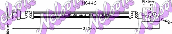 Flexible de frein KAWE H6446