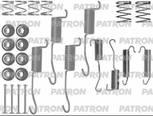 Kit d'accessoires, mâchoire de frein PATRON PSRK0191