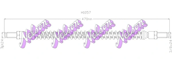Flexible de frein KAWE H1057