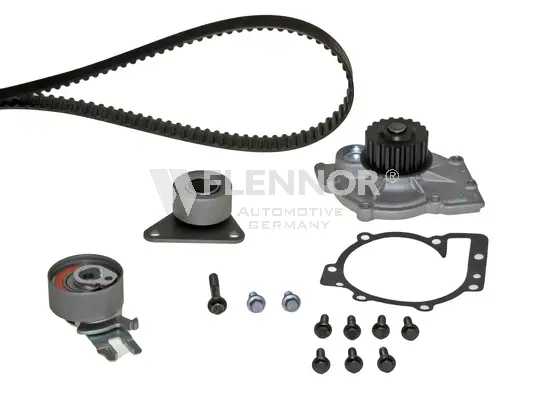 Pompe à eau + kit de courroie crantée FLENNOR FP34498V