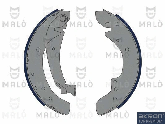 Jeu de mâchoires de frein AKRON-MALÒ 1390375