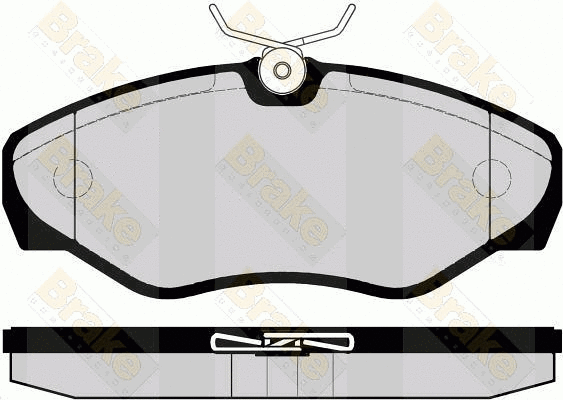 Kit de plaquettes de frein, frein à disque Brake ENGINEERING PA1490