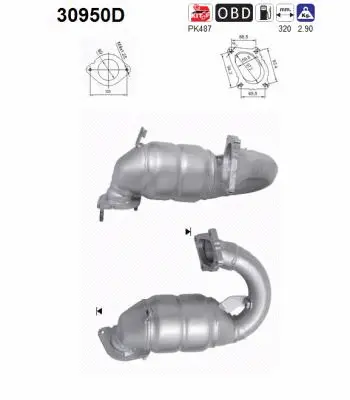 Catalyseur AS 30950D