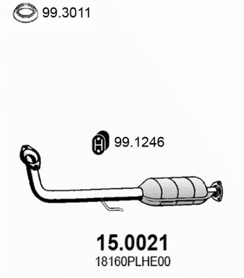 Catalyseur ASSO 15.0021