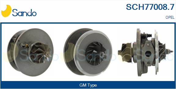 Groupe carter, turbocompresseur SANDO SCH77008.7