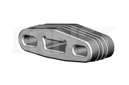 Suspension, échappement ERNST 499040