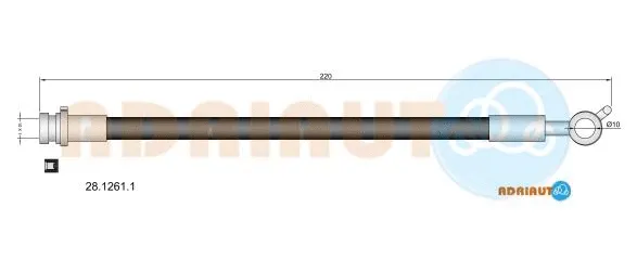 Flexible de frein ADRIAUTO 28.1261.1