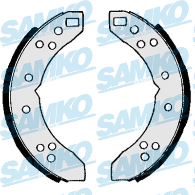 Jeu de mâchoires de frein SAMKO 83630