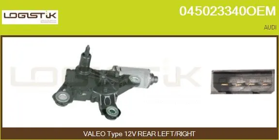 Moteur d'essuie-glace LGK 045023340OEM