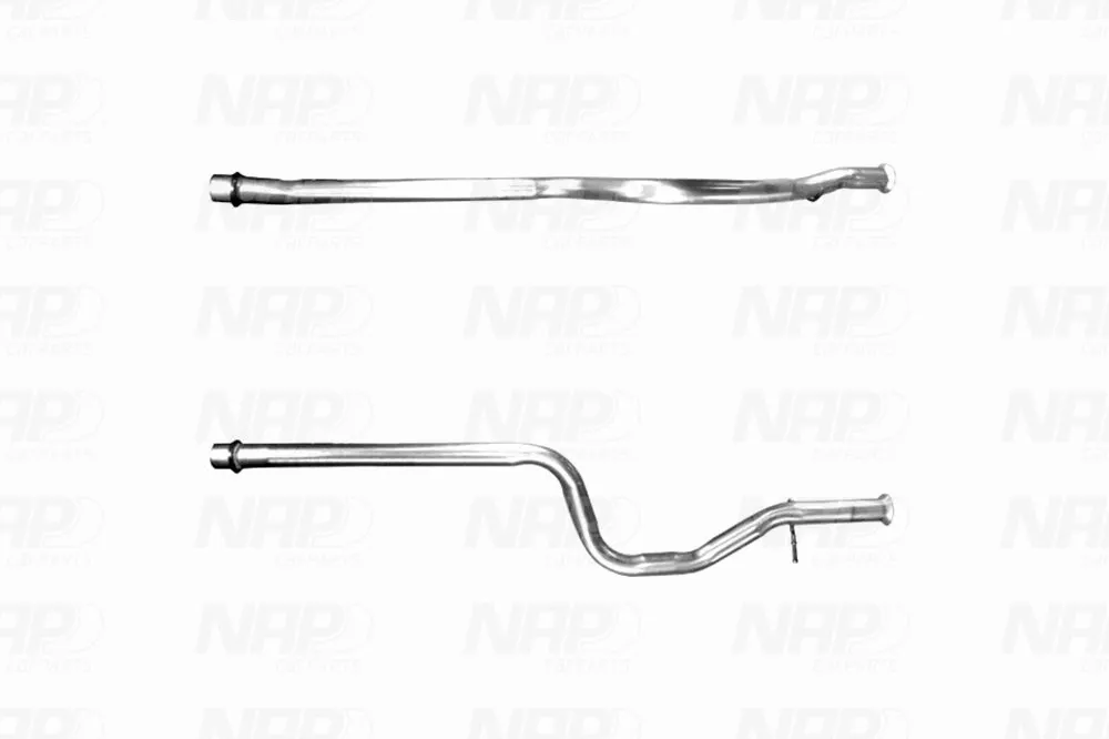 Tuyau d'échappement NAP carPARTS GmbH CAC10459