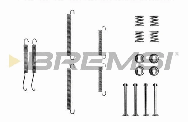 Kit d'accessoires, mâchoire de frein BREMSI SK0713
